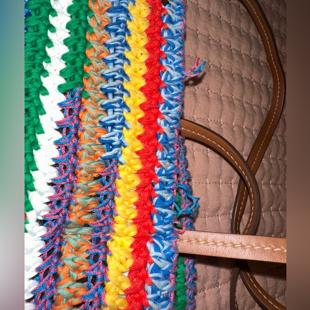 Miu Miu Large Crochet Tote Bag - Picture 11 of 16